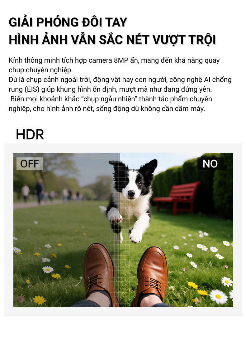 Kính Thông Minh Aison M02 - Dịch Thuật AI, Camera 08, Hộp Sạc, Tuyển Phát Wifi, Nghe Gọi