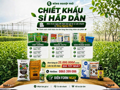 Chính sách chiết khấu hấp dẫn dành cho đại lý, nhà vườn và khách hàng sỉ tại Nông Nghiệp Phố