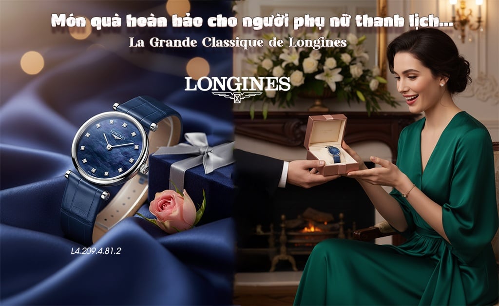 Đồng hồ Longines La Grande Classique – Món quà hoàn hảo cho người phụ nữ thanh lịch: Câu chuyện từ thiết kế đến ý nghĩa