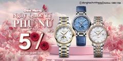 Top 6 mẫu đồng hồ nữ được chọn nhiều nhất dịp 8/3