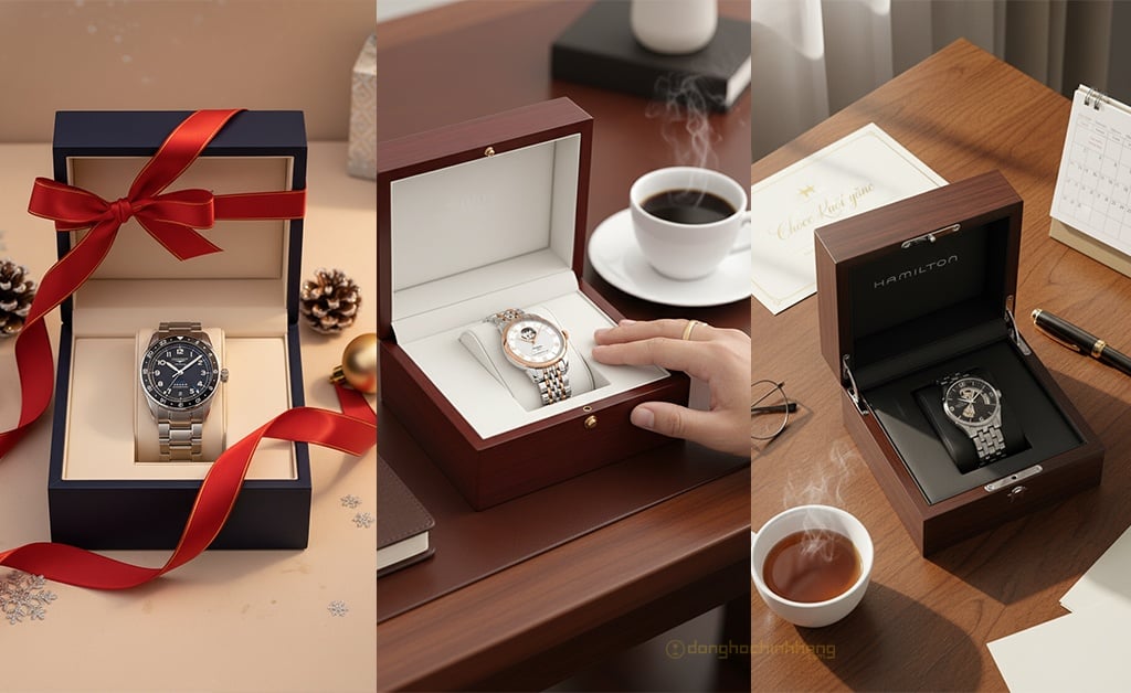 So sánh đồng hồ Longines – Tissot – Hamilton: Nên chọn thương hiệu nào để tặng sếp dịp năm mới?