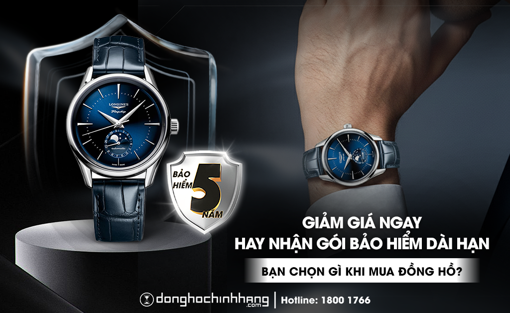 Mua đồng hồ: Nên chọn giảm giá hay nhận gói bảo hiểm đồng hồ tặng kèm?
