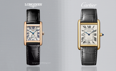Longines Mini DolceVita và Cartier Tank Louis: Thanh lịch kiểu Thụy Sĩ hay quý tộc kiểu Pháp?