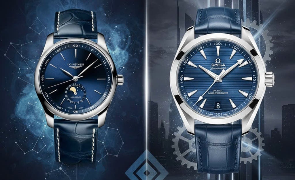 So sánh đồng hồ Longines L2.909.4.92.0 với Omega 220.13.41.21.03.003: Lựa chọn cùng tầm giá 80 triệu?