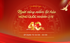 NGỜI SÁNG NIỀM TỰ HÀO – ĐẠI LỄ 2/9: ƯU ĐÃI ĐỒNG HỒ CHÍNH HÃNG ĐẾN 40%
