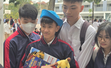SIMPACE GO WORLD CÙNG HỌC SINH THPT PHÚC LỢI TẠI NGÀY HỘI TƯ VẤN - ĐỊNH HƯỚNG NGHỀ NGHIỆP