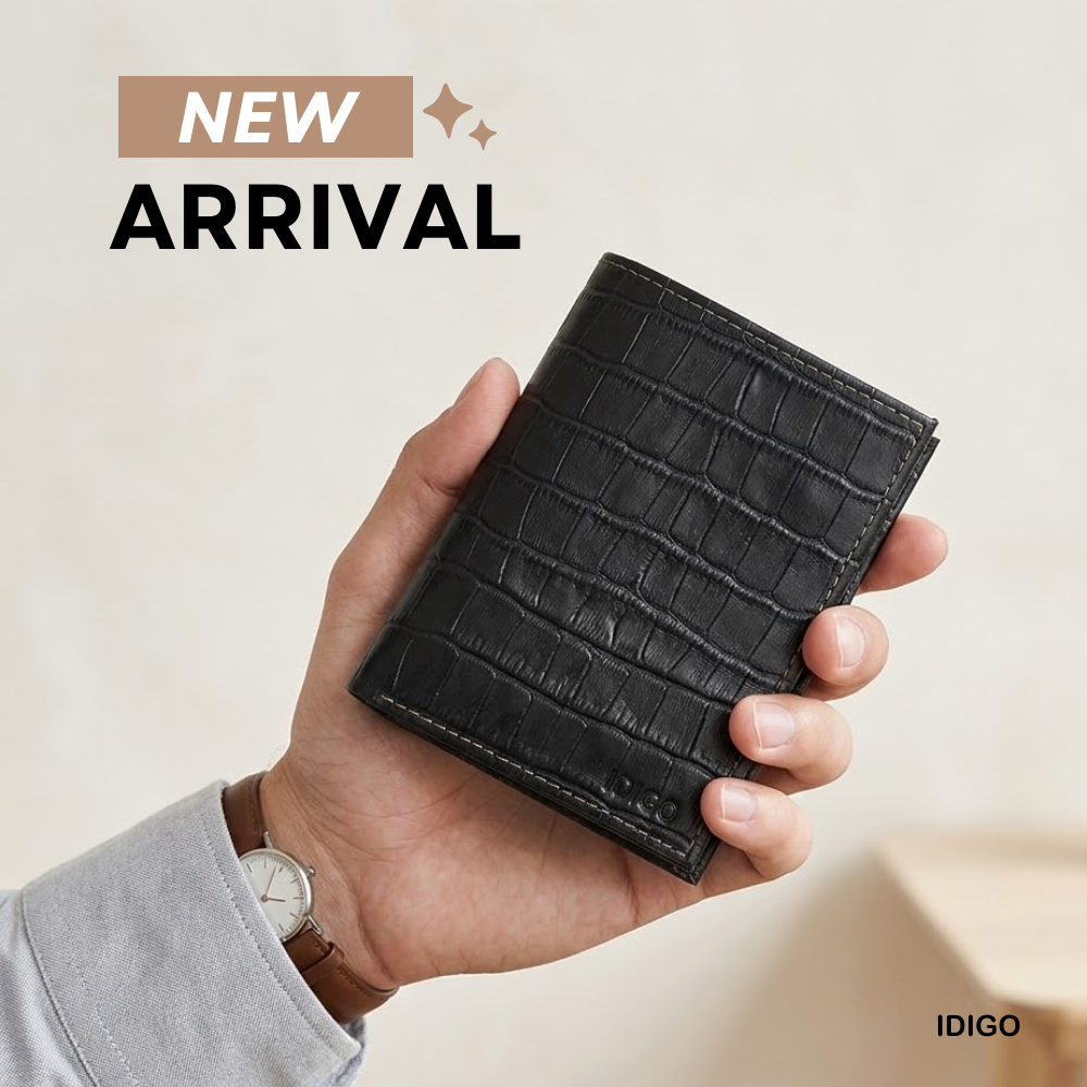 🧔‍♂️✨ [NEW ARRIVAL] - Ví nam IDIGO, món quà dành cho quý ông hiện đại, tối giản nhưng đầy phong cách