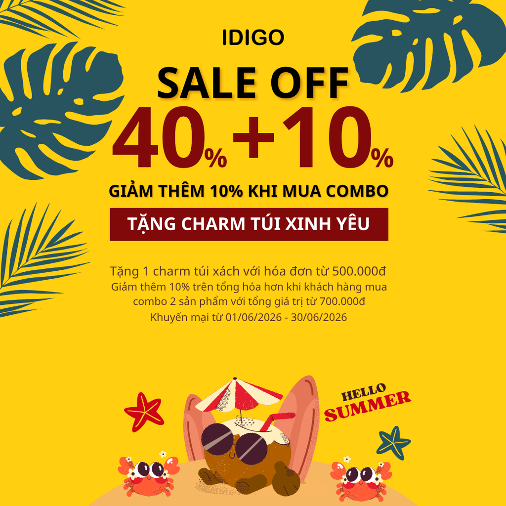 🎉 JUNE SPECIAL | Mua càng nhiều, ưu đãi càng lớn tại IDIGO 🎉