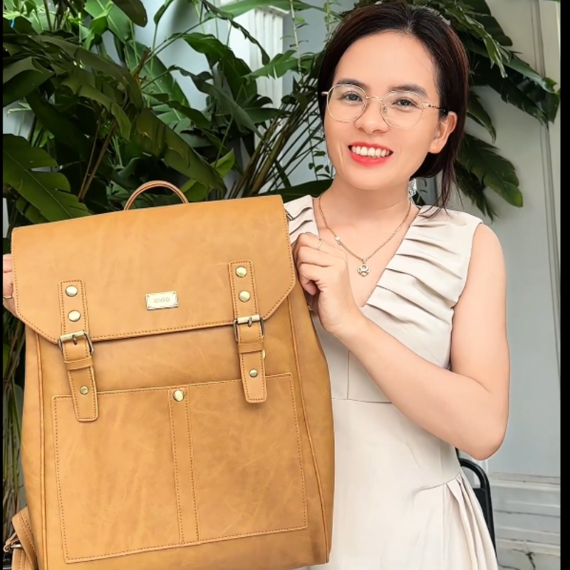 Balo laptop nữ 2025: Các mẫu vừa thanh lịch vừa bền chuẩn dân công sở