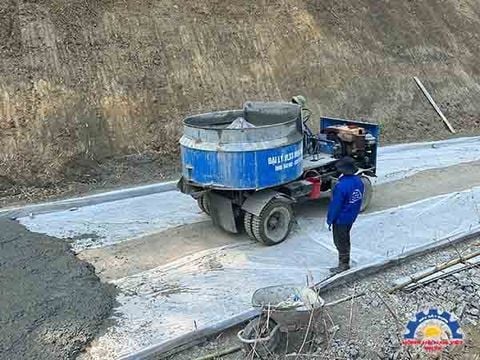 Thực tế máy trộn tự hành làm đường tại Thanh Hóa hiệu quả ra sao