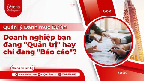 Quản lý Danh mục Dự án: Doanh nghiệp bạn đang 