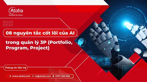 08 nguyên tắc cốt lõi trong Bộ Tiêu chuẩn AI cho Quản lý Portfolio, Program, and Project (3P)