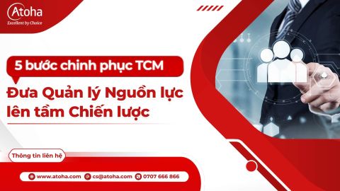 5 bước chinh phục TCM: Đưa Quản lý Nguồn lực lên tầm Chiến lược