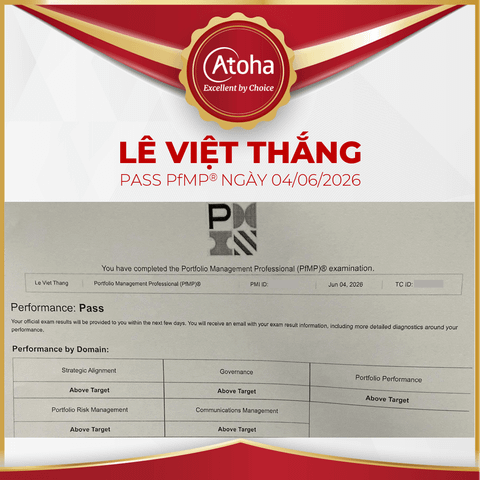 Lê Việt Thắng, PfMPONLINEPRO14, pass PfMP ngày 04/06/2026