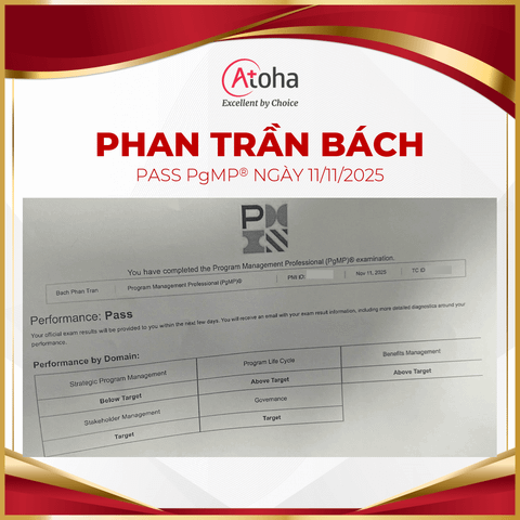 Phan Trần Bách, PgMPONLINEPRO12, pass PgMP ngày 11/11/2025