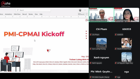 Khai giảng thành công khóa học CPMAIONLINEPRO3