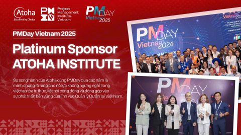 PMDay Vietnam 2025| Platinum Sponsor - ATOHA INSTITUTE