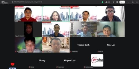 Khai giảng thành công khóa học PMI-CPONLINEPRO9