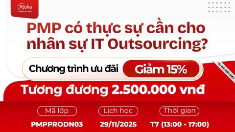 PMP có thực sự cần cho nhân sự IT Outsourcing?
