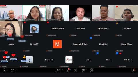 Khóa học PMPONLINEPRO69 bế giảng thành công