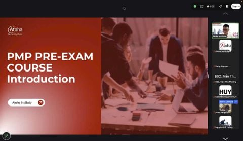 PMPONLINEPRO72 khởi động - Hành trình chinh phục PMP chính thức bắt đầu