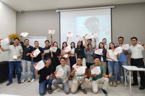 Bế giảng thành công khóa học PMPPRO57 tại TP. HCM