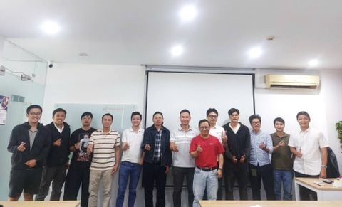 Khóa học PMPPRO60 bế giảng thành công