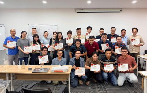 Bế giảng thành công khóa học PMPPRO66