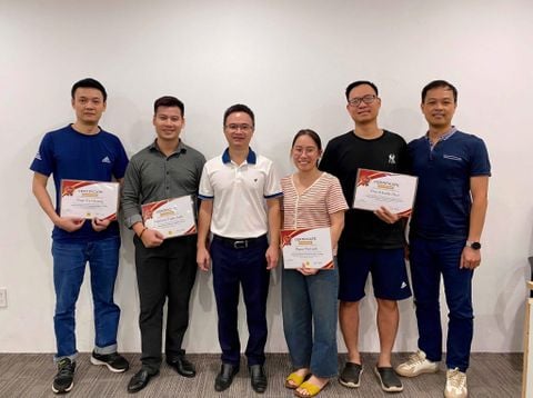 Kết thúc thành công khóa học PMPPROHN46