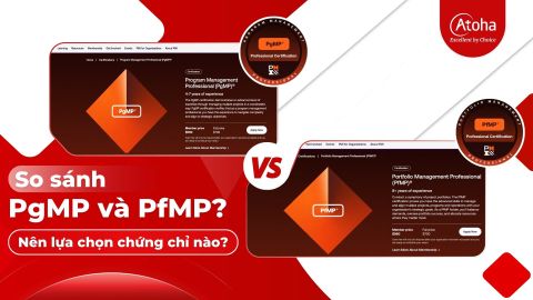 So sánh PgMP và PfMP - Chứng chỉ nào phù hợp với lộ trình sự nghiệp của bạn