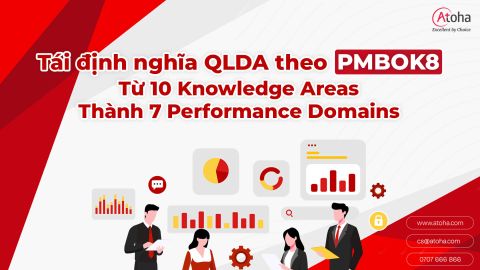 Tái định nghĩa QLDA theo PMBOK8: Các lĩnh vực hiệu suất quản lý dự án