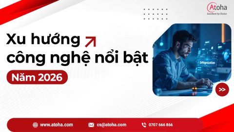 Xu hướng công nghệ nổi bật năm 2026