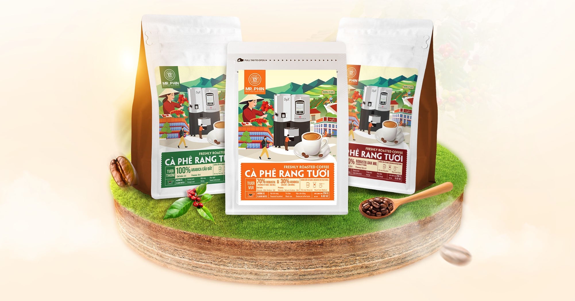 CÀ PHÊ RANG TƯƠI LÀ GÌ? LỢI ÍCH THẬT TỪ CÀ PHÊ RANG TƯƠI NGUYÊN CHẤT