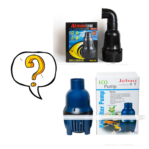 Hồ Cá Của Bạn Hợp Bơm Atman Hay Jebao hơn?