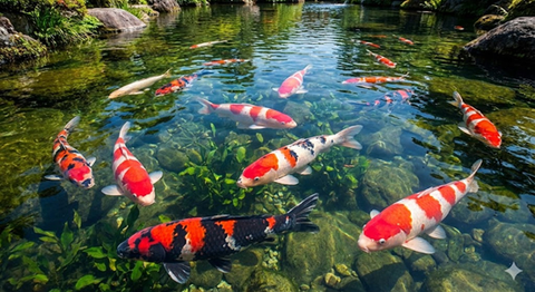 Cá Koi Lúc Đầu Chỉ Để Ăn? Hành Trình Từ Ao Làng Niigata Đến Quốc Ngư Nhật Bản