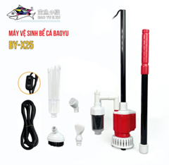 Review Máy Vệ Sinh Bể Cá Baoyu BY-X & Cọ Bể 5in1: Giải Pháp Cho Bể Kính Trong Nhà