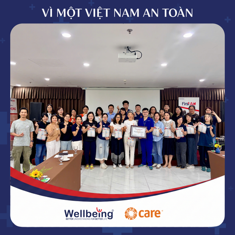 [𝐖𝐄𝐋𝐋𝐁𝐄𝐈𝐍𝐆 𝐍𝐄𝐖𝐒] Wellbeing x Văn phòng Đại diện Tổ chức CARE tại Việt Nam