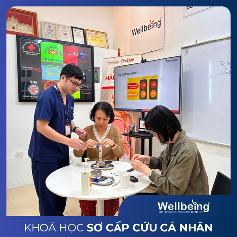 Trải nghiệm lớp học sơ cấp cứu 