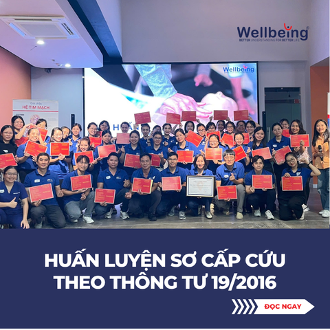 HUẤN LUYỆN SƠ CẤP CỨU THEO THÔNG TƯ 19/2016
