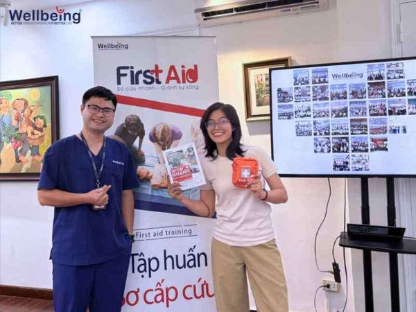 Học sơ cấp cứu tại Wellbeing