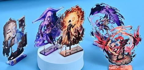 In UV quà tặng mica, móc khóa mica sự kiện...