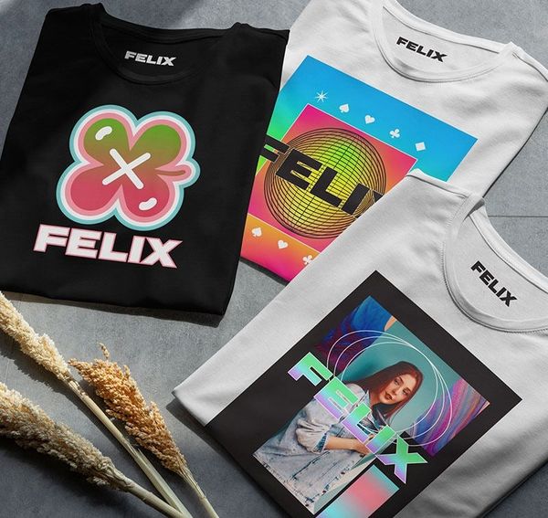 In hình chuyển nhiệt, áo thun theo yêu cầu