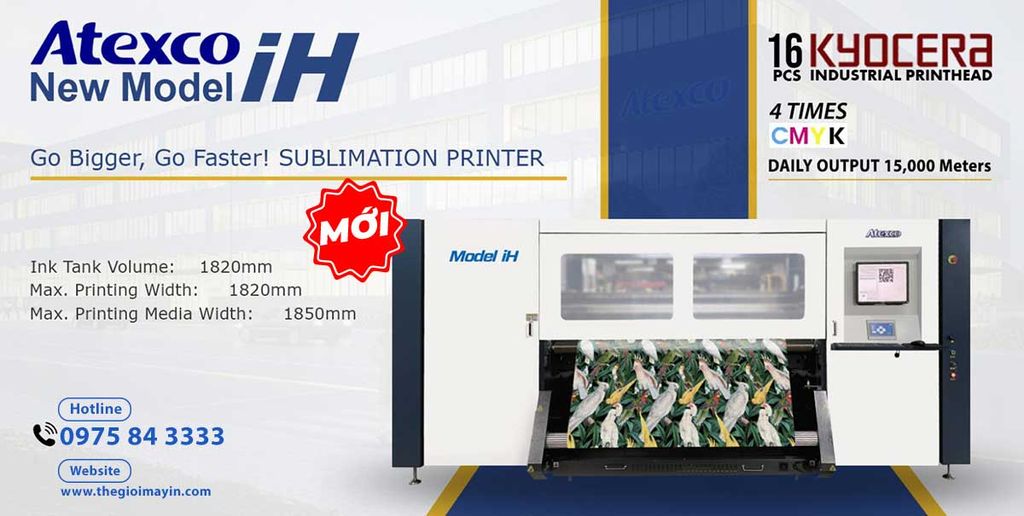máy in chuyển nhiệt công nghiệp