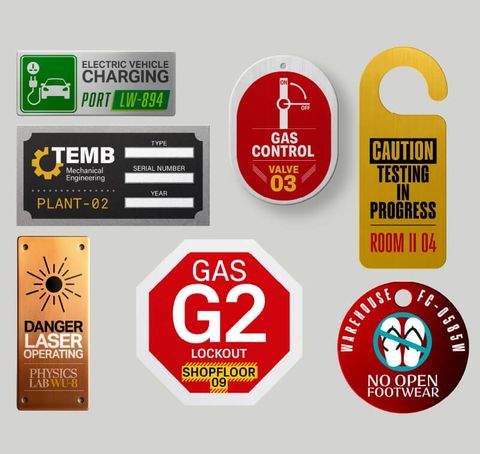 Biển tên In phẳng UV