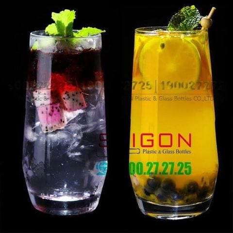 Tổng hợp các mẫu ly thủy tinh uống sinh tố đẹp mắt dễ tạo dáng