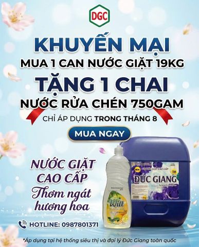 Thông báo chương trình khuyến mại tháng 08 2026