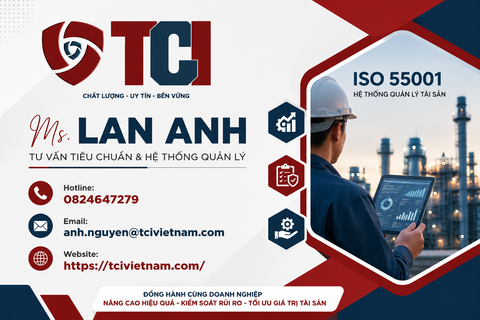 ISO 55001:2024 – Hệ thống quản lý tài sản | Tư vấn, đào tạo và chứng nhận ISO 55001