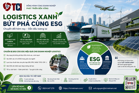 Xu hướng Logistics Xanh và Hướng dẫn báo cáo ESG Cho Doanh Nghiệp Logistics tại Việt Nam