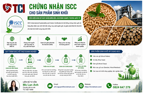 Hướng dẫn đầy đủ về ISCC EU, ISCC PLUS dành cho doanh nghiệp xuất khẩu viên nén gỗ, vỏ trấu, dăm gỗ