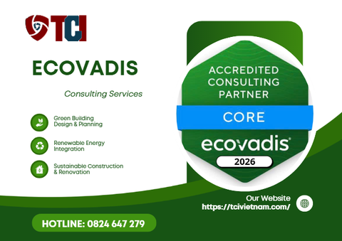 Dịch vụ Tư vấn xếp hạng bền vững EcoVadis 2026 tại TCI VIỆT NAM